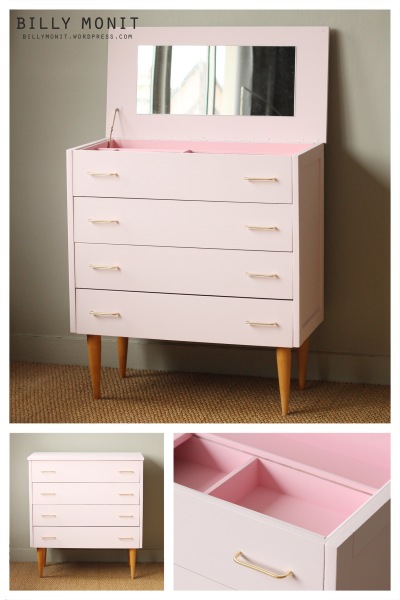 Commode Coiffeuse Vintage 100% Girly